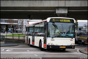HTM 303 - Schiphol, Aankomstpassage