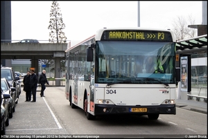 HTM 304 - Schiphol, Aankomstpassage