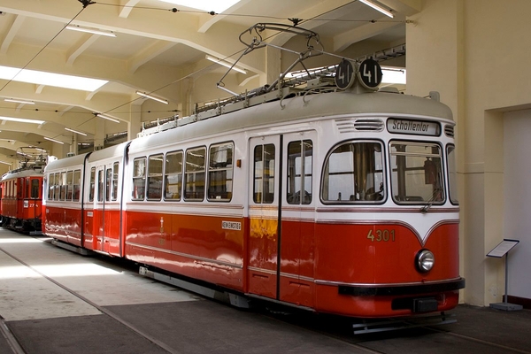 4301  Stratenbahnmuseum in Wenen