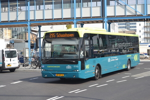 Een bus van de concessie provincie Utrecht bus te Station Utrecht