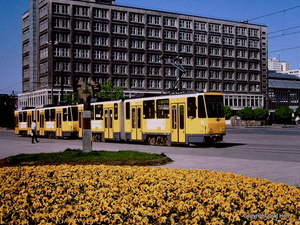 BVG 7011+7014 Berlijn (D.) Alexanderplatz