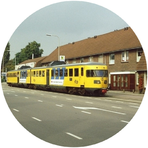 NS DE2 185, in de straten van Deventer, 20 September 1992