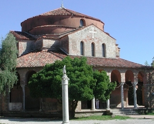 5c Venetie _Torcello _Santa Fosca kerk