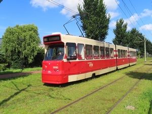 3090, Eén van de oudste GTL-8 trams in actieve dienst uit 1984, 