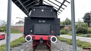 (2021-08-31) Stoomlocomotief 64 393 op station Konzer-4