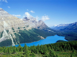 bergen-nationaal-park-banff-rivier-hoogland-achtergrond