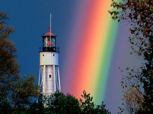 vuurtoren-regenboog-toren-observatie-achtergrond