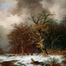 remigius_van_haanen__1812-1894__-_faggot_gatherers_in_winter_land