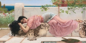 when_the_heart_is_young__by_john_william_godward