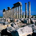 oude-romeinse-architectuur-geschiedenis-ruines-syrie-achtergrond