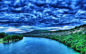 hdr-fotos-natuur-blauwe-rivier-achtergrond