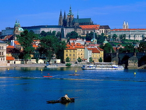 tsjechie-meer-stad-town-achtergrond