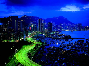 nacht-steden-stadsgezicht-blauwe-stad-achtergrond