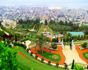 bahai-tuinen-tuin-haifa-israel-achtergrond