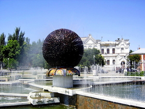 monument-fontein-gebied-architectuur-achtergrond