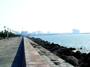 promenade-zee-pad-strand-achtergrond