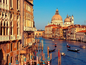italie-gondel-kanaal-boot-achtergrond