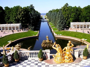 grand-peterhof-palace-tuin-sint-petersburg-rusland-achtergrond