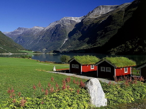 gryta-camping-noorwegen-hoogland-bergen-achtergrond