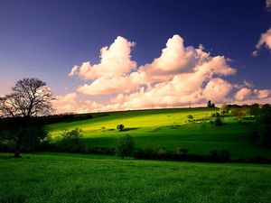 groene-natuur-wolken-veld-achtergrond