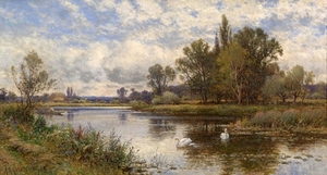 river_scene_with_swans-alfred_augustus_glendening