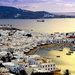 griekenland-town-zee-zomervakantie-achtergrond