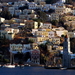 simi-griekenland-town-huis-achtergrond