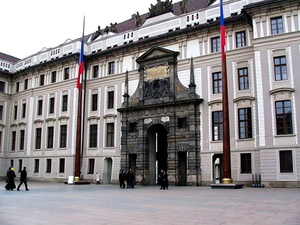 praagse-burcht-huis-praag-tsjechie-achtergrond