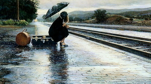 perfecte-vrouwen-schilderen-paraplu-regen-achtergrond