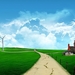 natuur-groene-veld-wolken-achtergrond