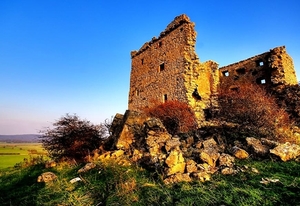 lucht-kasteel-ruines-vesting-achtergrond