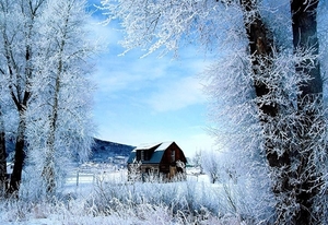 winter-sneeuw-vorst-huis-achtergrond