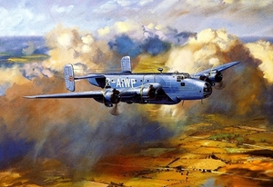 geschilderde-vliegtuigen-luchtvaart-consolidated-b-24-liberator-a