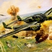 geschilderde-vliegtuigen-luchtvaart-focke-wulf-fw-190-achtergrond