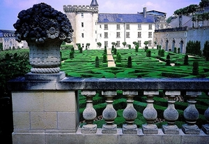 kasteel-van-villandry-frankrijk-tours-groene-achtergrond