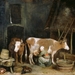 gerard_ter_borch__dutch_-_a_maid_milking_a_cow_in_a_barn_-_google