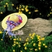 bloemen-gele-weide-voorjaar-achtergrond