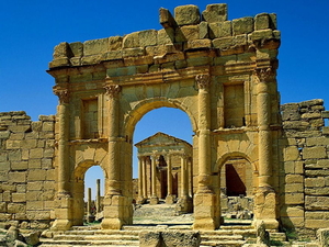 sbeitla-oude-geschiedenis-romeinse-architectuur-tunesie-achtergro