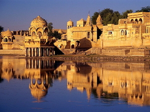golden-city-fort-jaisalmer-india-achtergrond