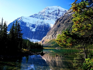 bergen-natuur-reflectie-meer-achtergrond