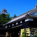 kochi-kasteel-japanse-architectuur-chinese-achtergrond