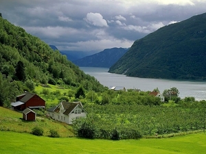 hoogland-noorwegen-natuur-bergen-achtergrond