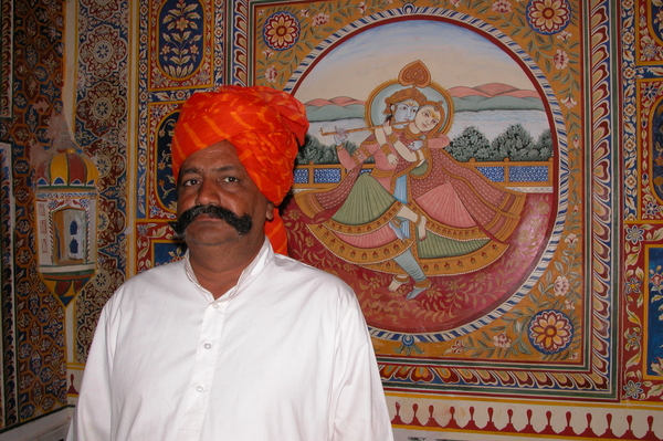 Man uit Radasthan- Krishna met fluit