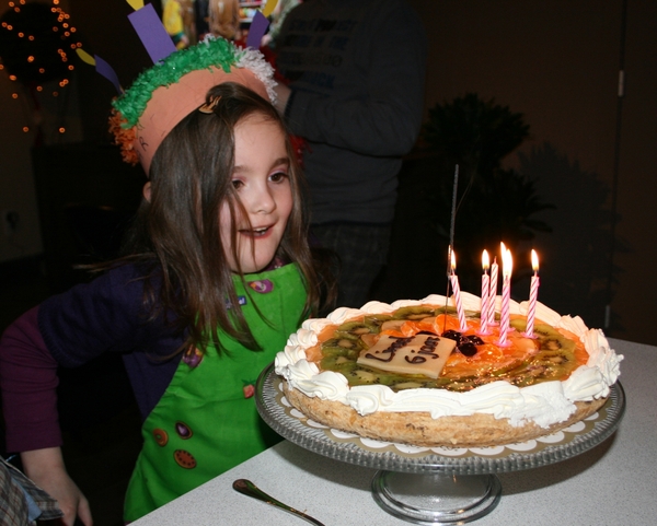 31 jan 2009 Liesel met taart