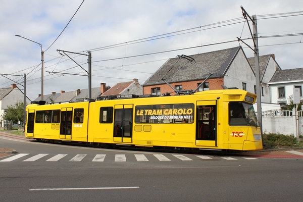 7409 tramnet van Charleroi in België