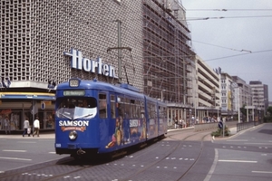 Op 26 juni 1987 de Duisburgse tram-5