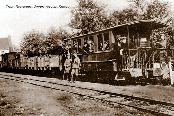 Tram naar Roeselare,westrozebeke-Staden