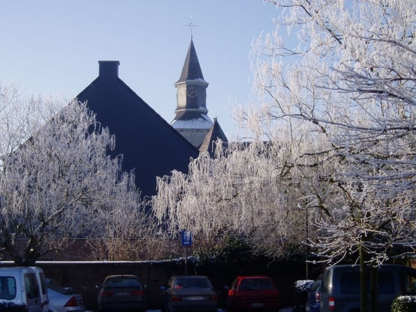 winter - Kerk Opstal