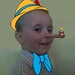 Kleinzoon Jesse als Pinokio