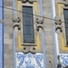 Azulejo als raaminkleding aan de Igreja de Sto. António dos Cong